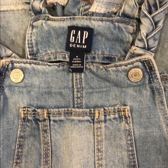 Gap Kids Denim Jumper/Overalls - Picture 3 of 5